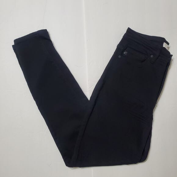 KanCan Bakersfield High Rise Super Skinny Jeans Black Size 9/28 Goth Grunge - Picture 2 of 11